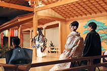 能楽堂結婚式イメージ